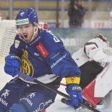 Filip Zadina inscrit le 3-0 KEYSTONE/GIAN EHRENZELLER